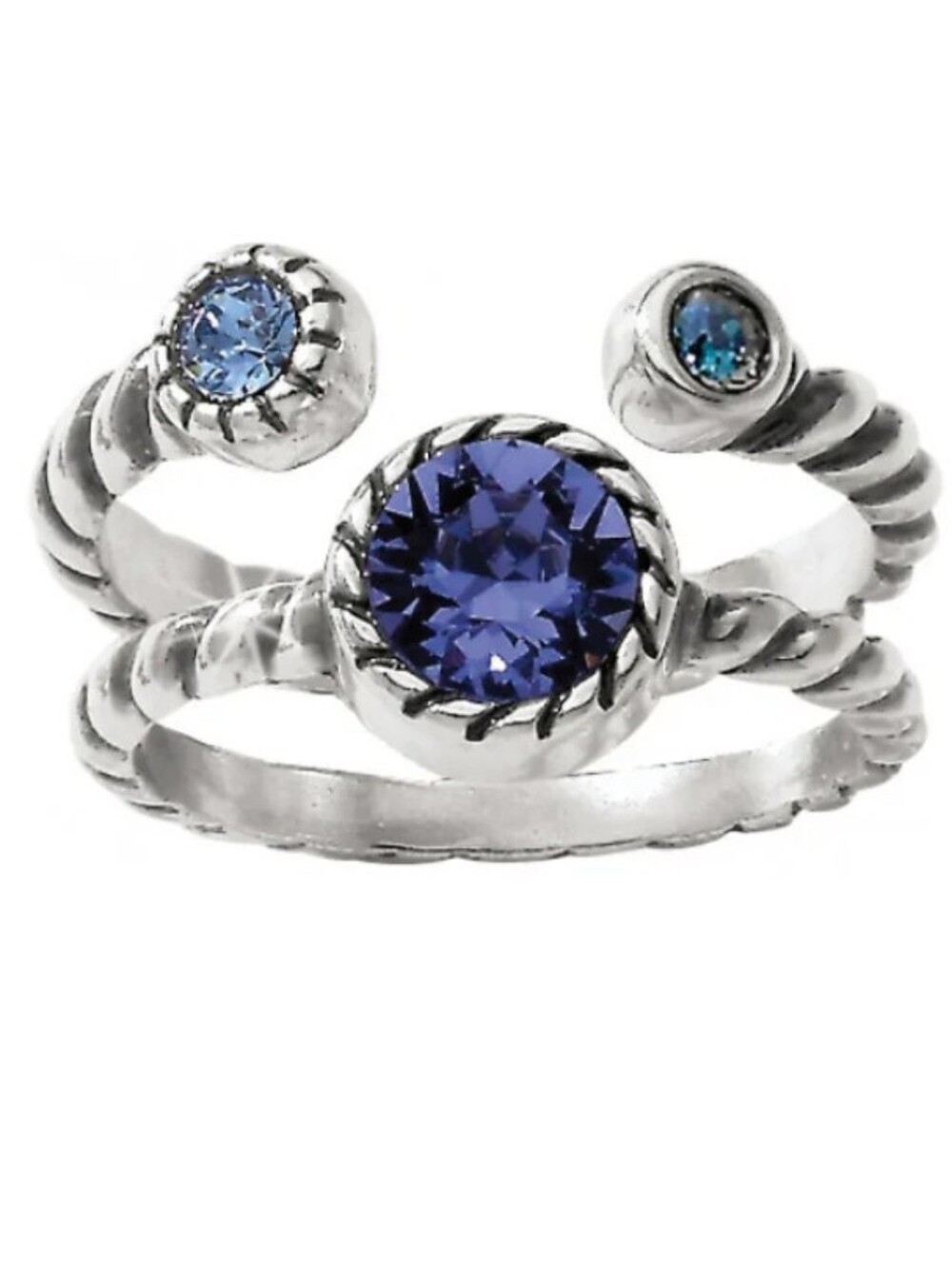 Brighton Halo Ring Set - Picture 2 of 2
